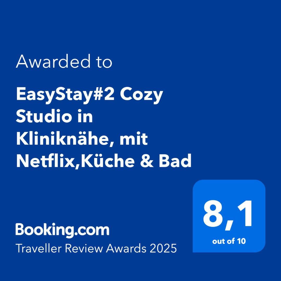 Easystay#2 Cozy Studio In Kliniknaehe, Mit Netflix,Kueche & Bad Bad Oeynhausen Eksteriør billede